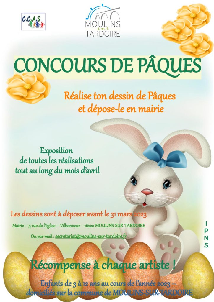 concours de dessin de paques